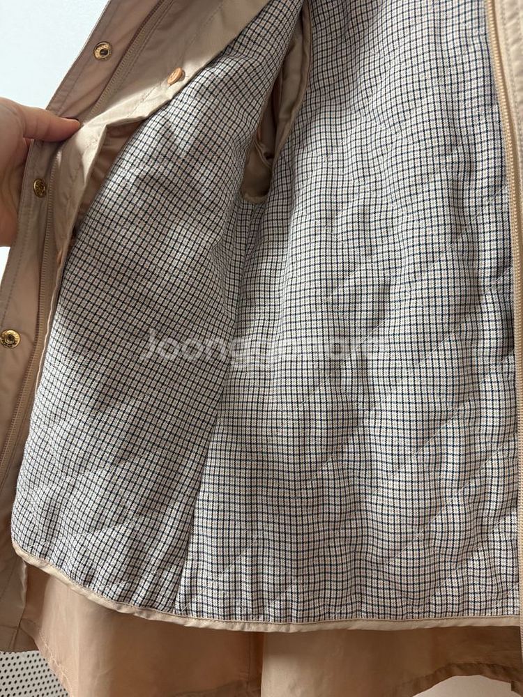 헤지스 누빔 바바리 130--4