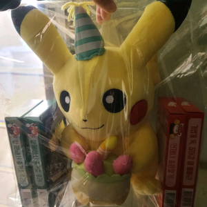 포켓몬 피카츄 생일축하인형
