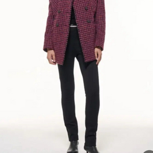 TIME 타임 트위드 자켓 코트 82사이즈