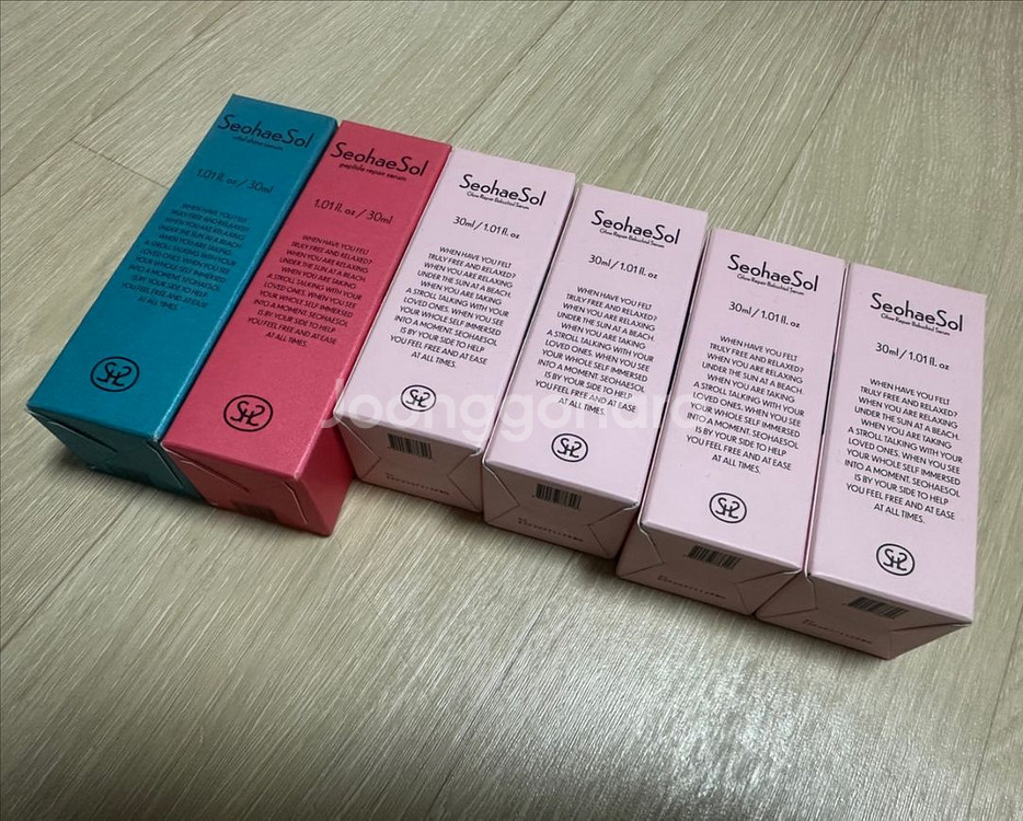 서해솔 제품 판매합니다.--0