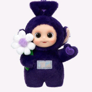 보라돌이의 차분한꽃(텔레토비 인형키링) 정품