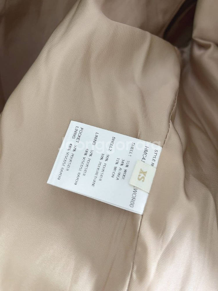 한스스타일 알파카 부클 자켓--8