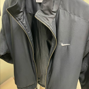 나이키 NRG 솔로 스우시 사틴 봄버 자켓 블랙 XL