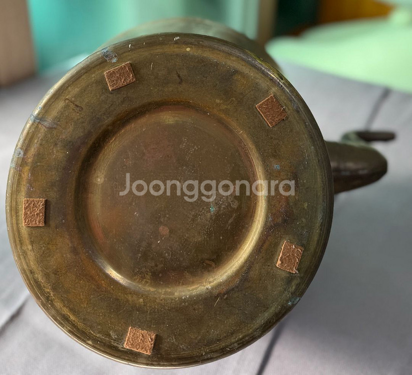놋쇠 주전자 대형--3