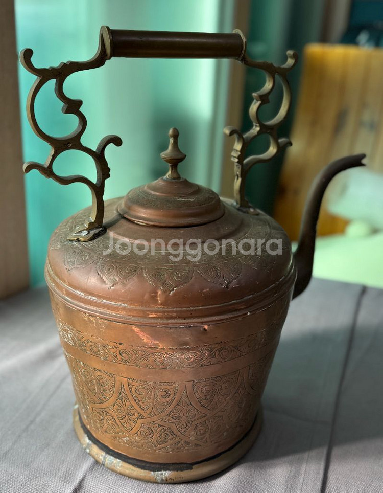 놋쇠 주전자 대형--1