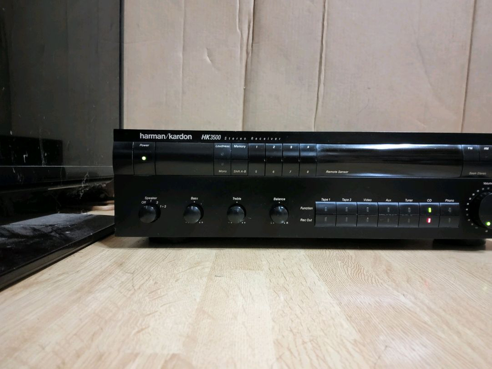 하만 카톤 HK 3500 리시버 (오디오 앰프 스피커 이미지