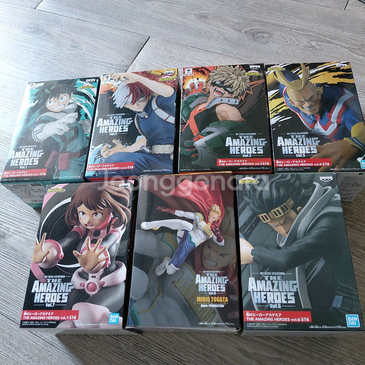 반프레스토 나의 히어로 아카데미아 피규어7종 신품--0