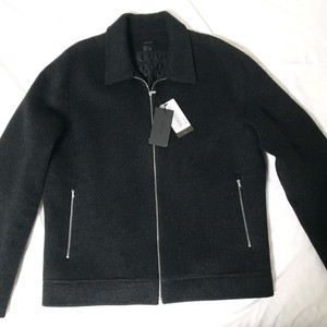 새제품 질스튜어트 블루종 점퍼 모 캐시미어 혼방 100