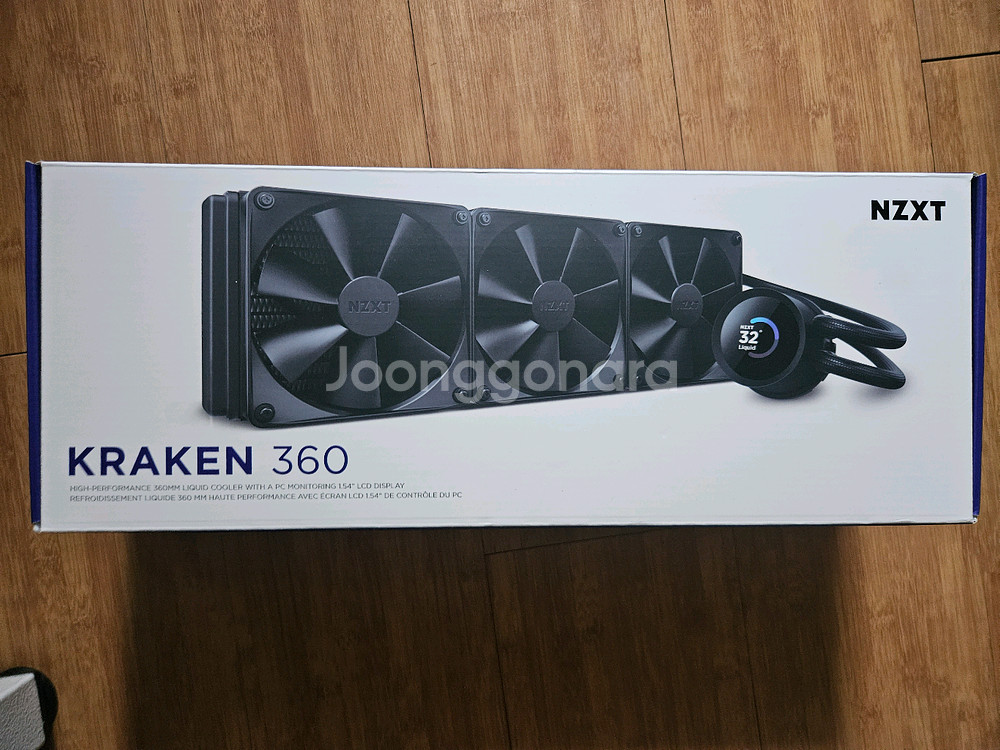 NZXT KRAKEN 360 수냉 쿨러--0