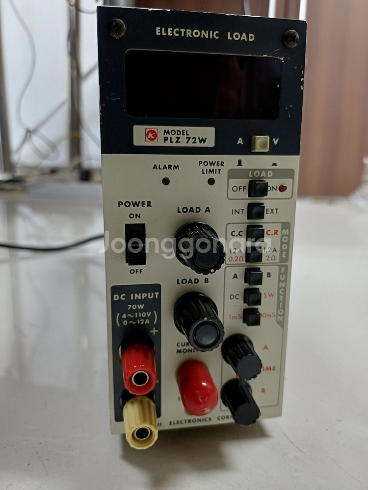 KIKUSUI 전자부하장치 PLZ 72W 전자로드--0
