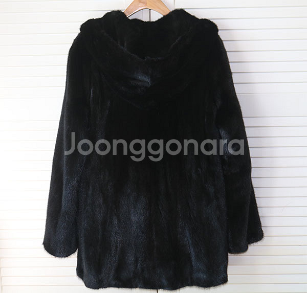 진도끌레베 후드밍크코트--1
