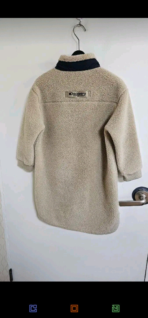디스커버리 키즈 남녀공용 롱후리스130. 이미지
