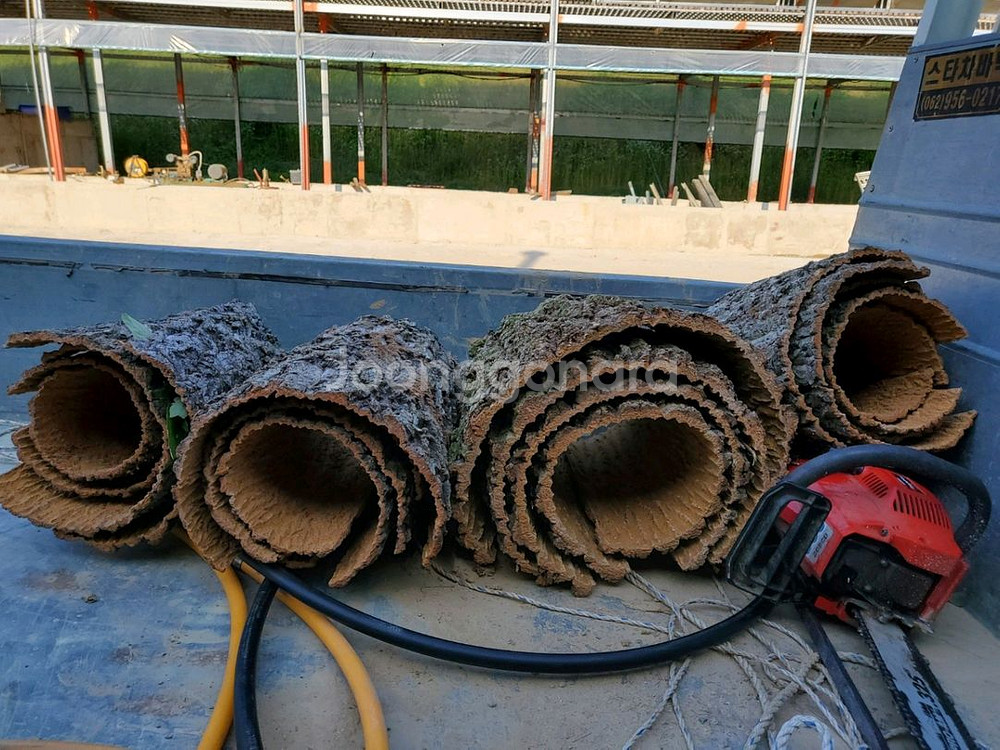 굴참나무 굴피 통피 나무껍질 은신처 난 양봉 인테리어--0