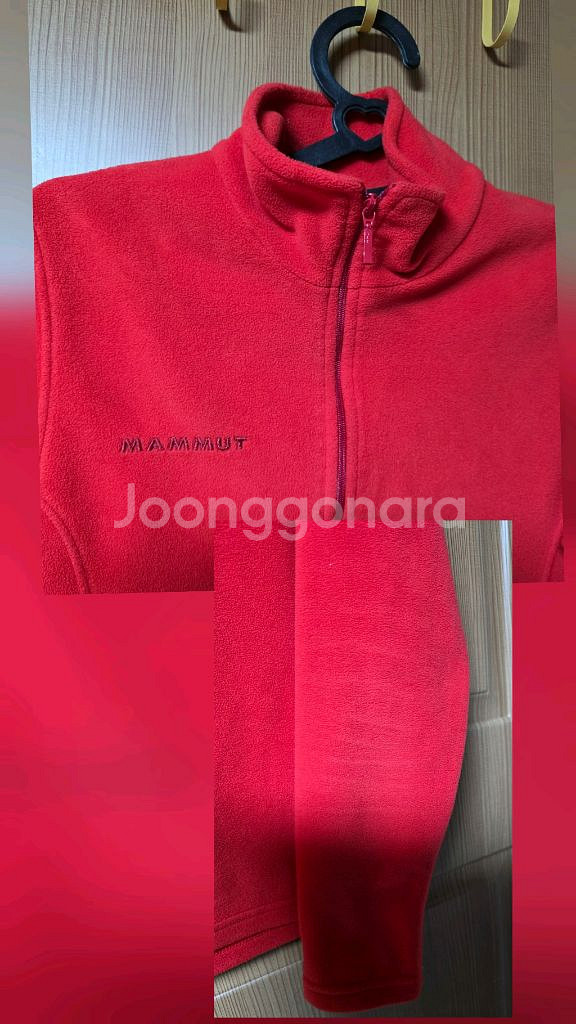 여성용--마무트 동계용 플리스 짚넥--1