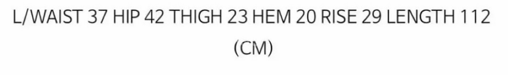 보헴서 보헤미안서울 하이웨스트 스트레이트진 블루 L--2