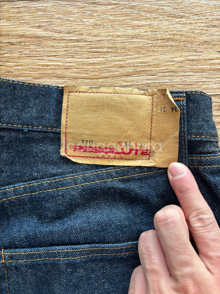 레졸루트710 34/31 사이즈 팝니다.--4