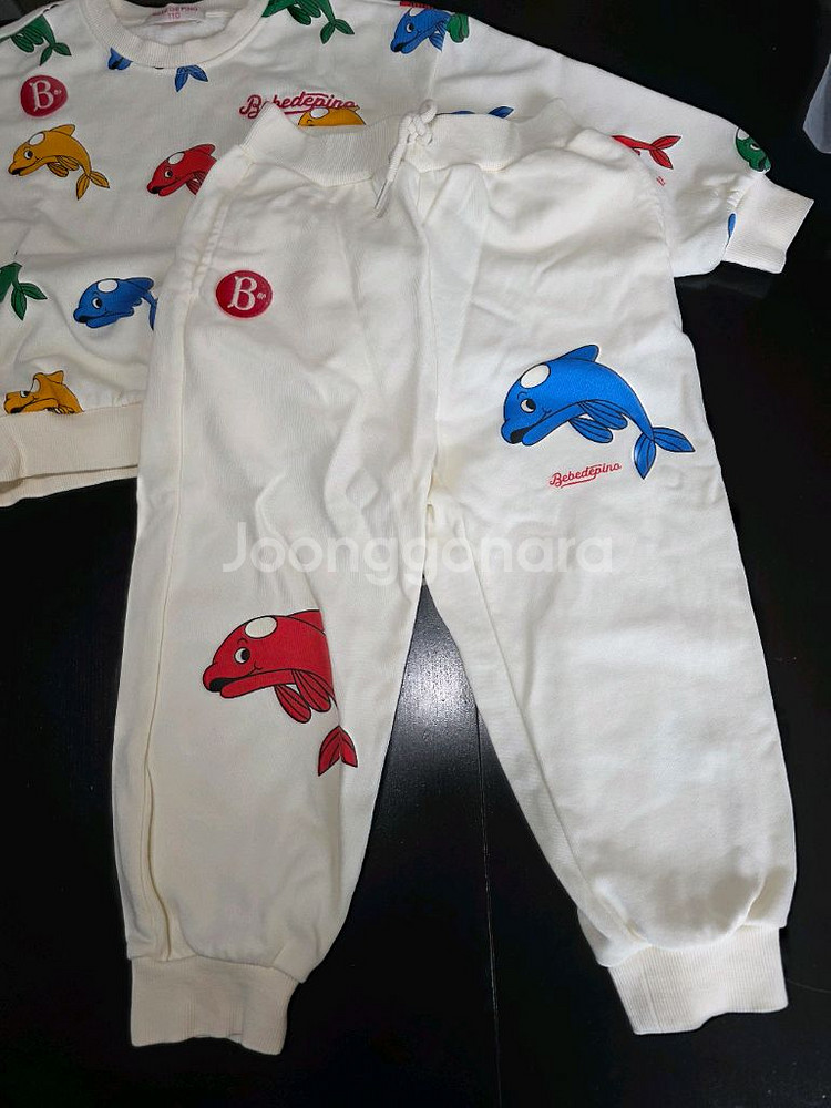 베베드피노 돌핀상하복110.모자일괄--4