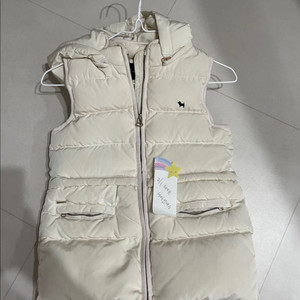 블루독 패딩조끼 130