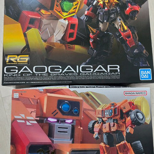 천수메탈 코팅 도색 rg 가오가이가 +골디마그 +데칼