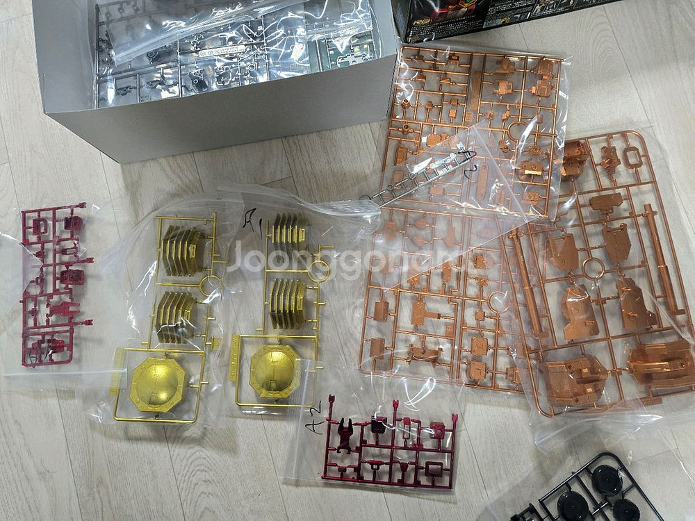 천수메탈 코팅 도색 rg 가오가이가 +골디마그 +데칼--1