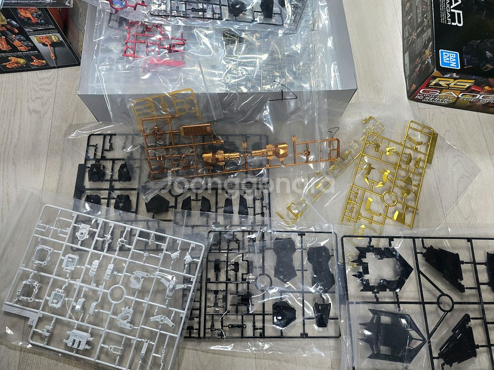 천수메탈 코팅 도색 rg 가오가이가 +골디마그 +데칼--2