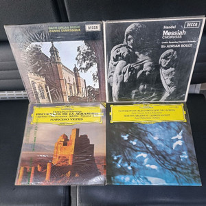 (클래식 LP)바흐,헨델,차이코프스키 등 20장.