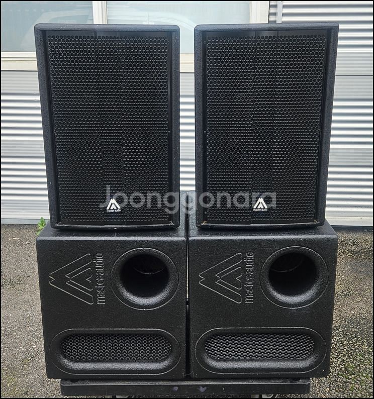마스터오디오 LN12X + LN-15 SW 중고 스피커--0