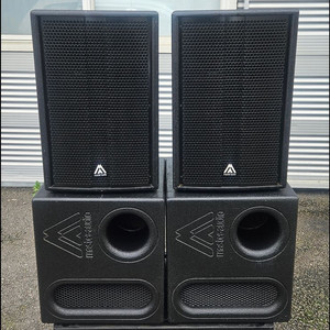 마스터오디오 LN12X + LN-15 SW 중고 스피커