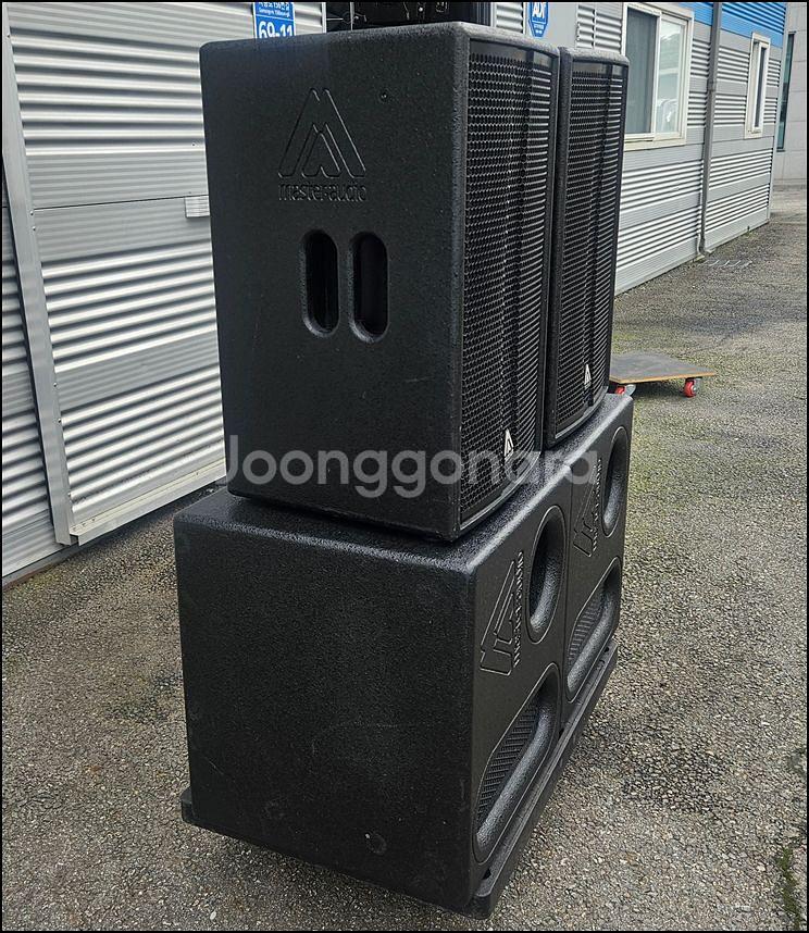 마스터오디오 LN12X + LN-15 SW 중고 스피커--4