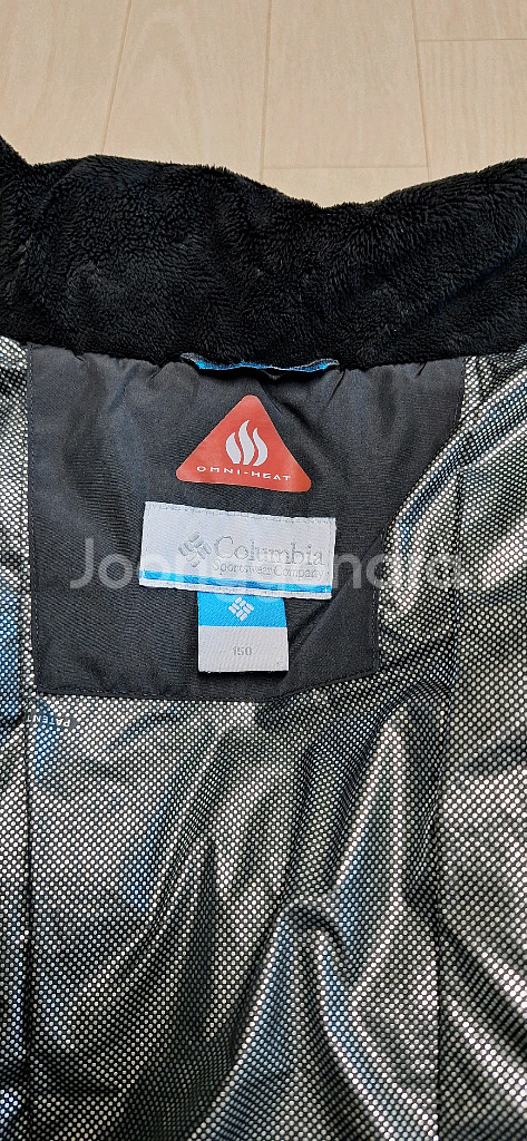 콜롬비아 키즈 구스 롱패딩(150Size)--0