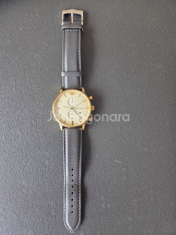 EMPORIO ARMANI 43mm 쿼츠 남성 손목시계--0