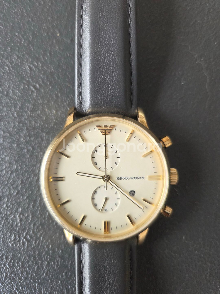 EMPORIO ARMANI 43mm 쿼츠 남성 손목시계--3