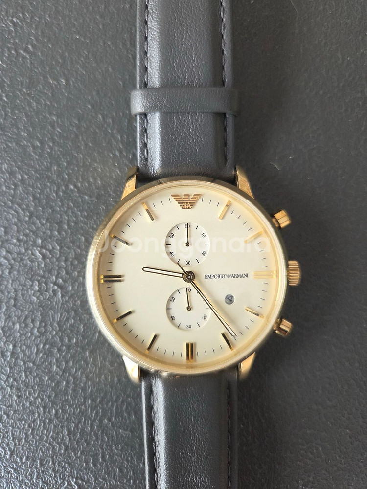 EMPORIO ARMANI 43mm 쿼츠 남성 손목시계--2