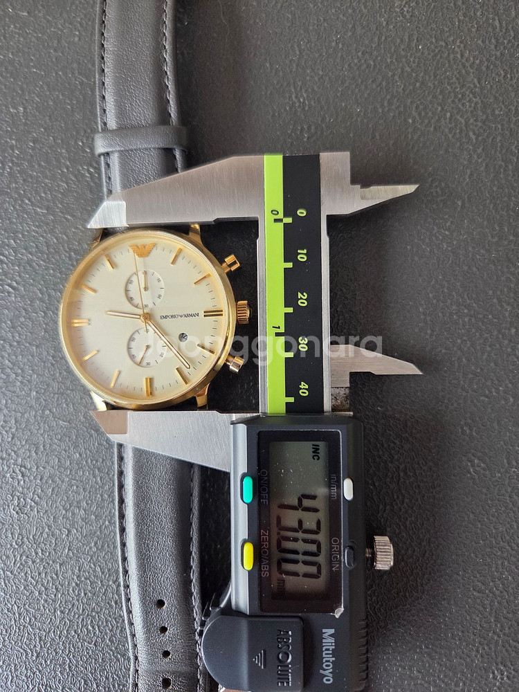 EMPORIO ARMANI 43mm 쿼츠 남성 손목시계--8