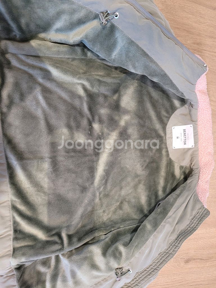 베네통 퀼팅 점퍼--2