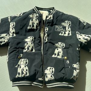 리미떼두두 달마시안 양면 퍼점퍼 XL