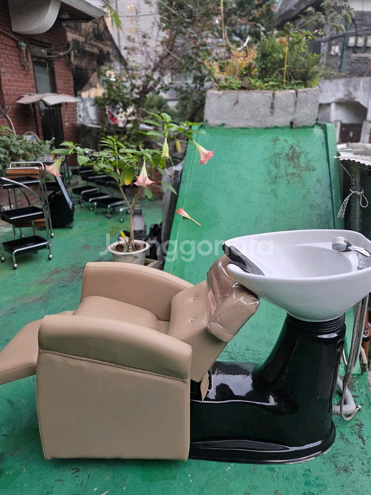 반자동 샴푸대.미용실용--1