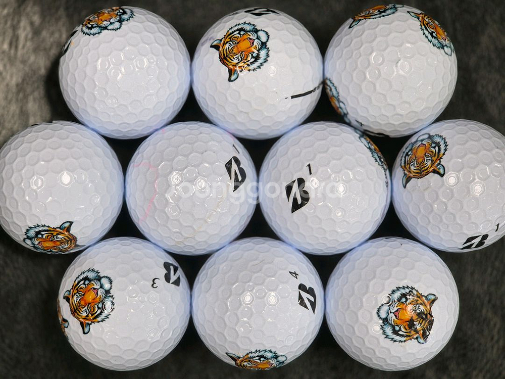 무배 브리지스톤 컨택B 인쇄 A-급 30개 로스트볼--0