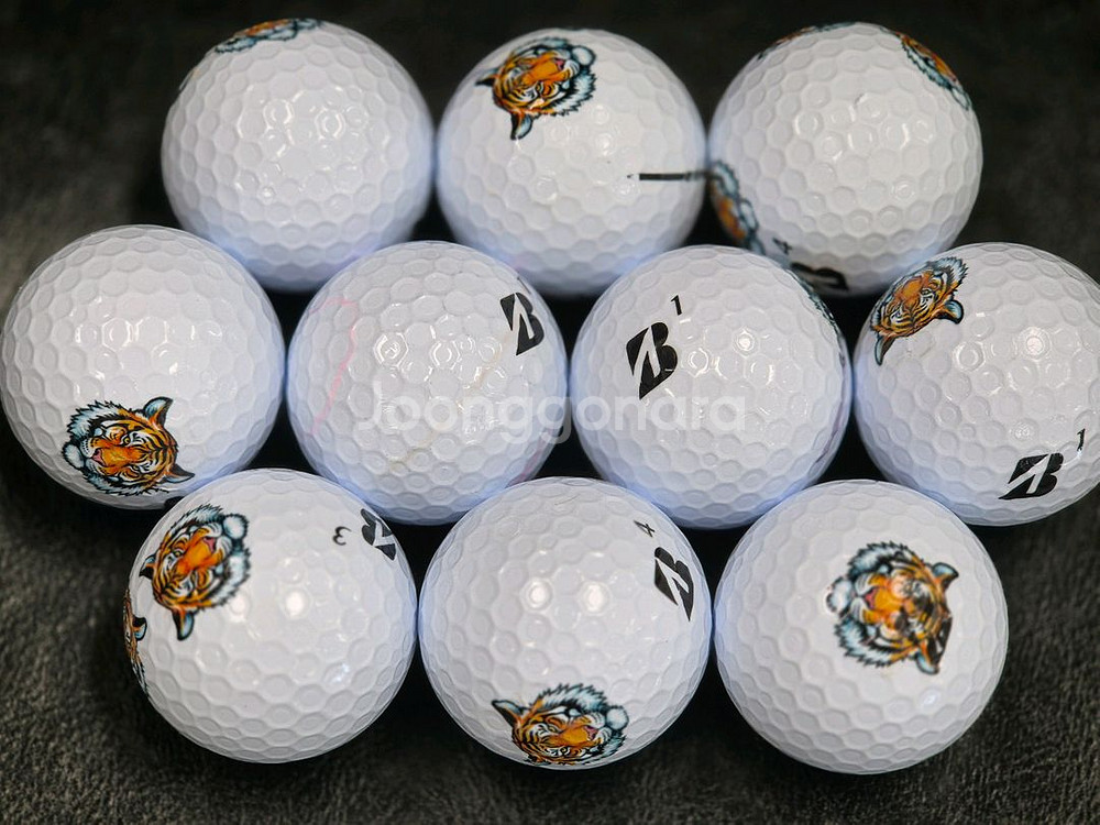 무배 브리지스톤 컨택B 인쇄 A-급 30개 로스트볼--1