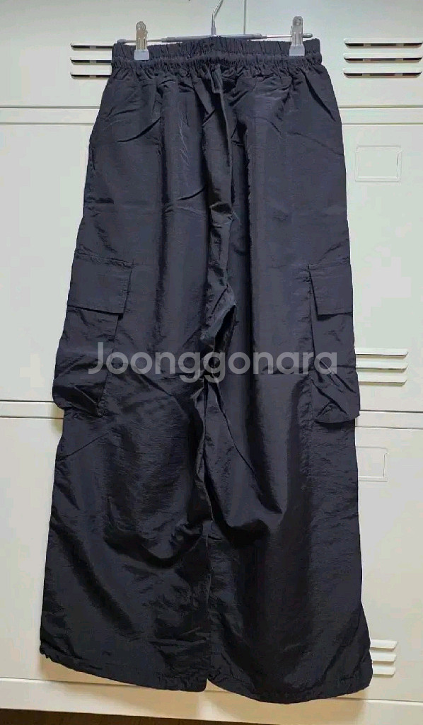 와이드 카고 투웨이 조거 팬츠 - 블랙,프리--9