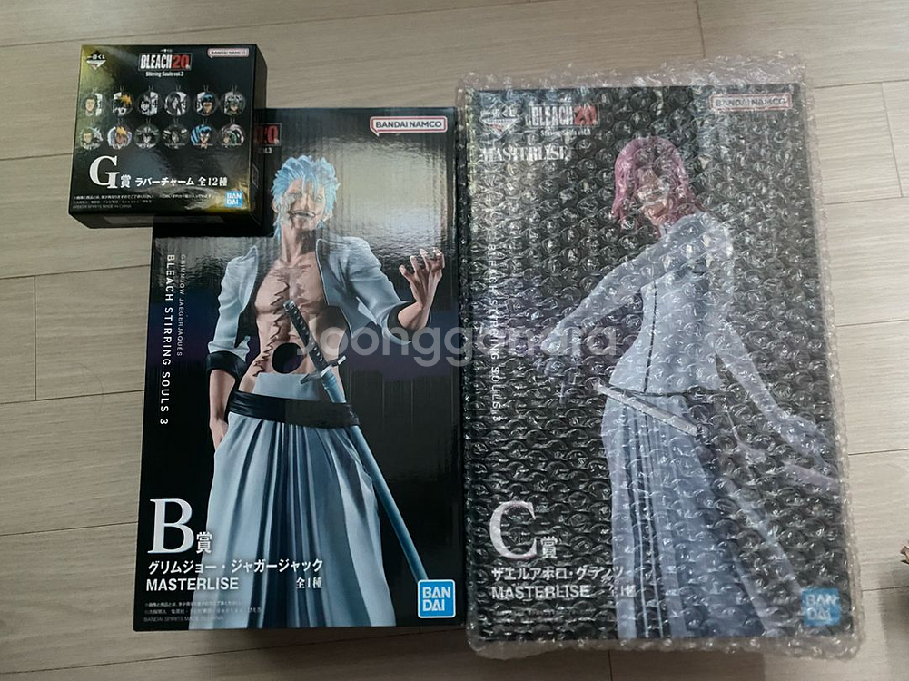 블리치 제일복권 B상 그림죠, C상 자엘아폴로 피규어--0