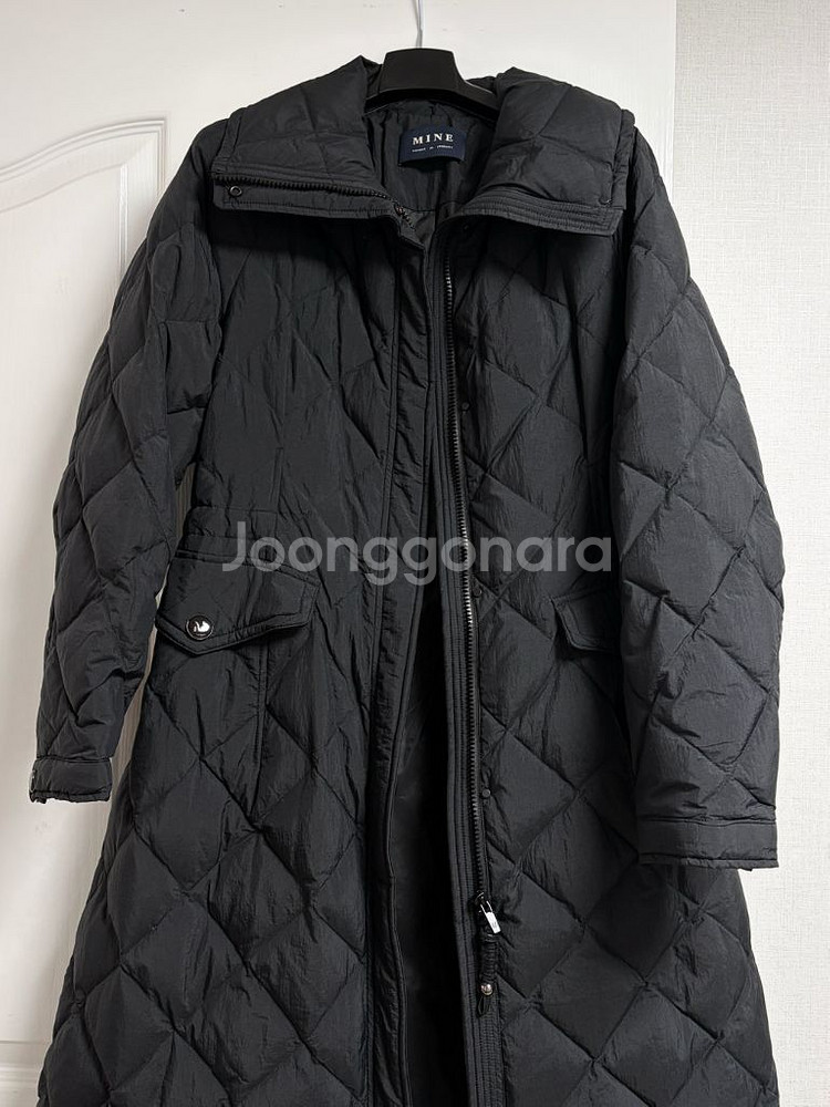 마인 퀼티드 구스 다운 점퍼--2