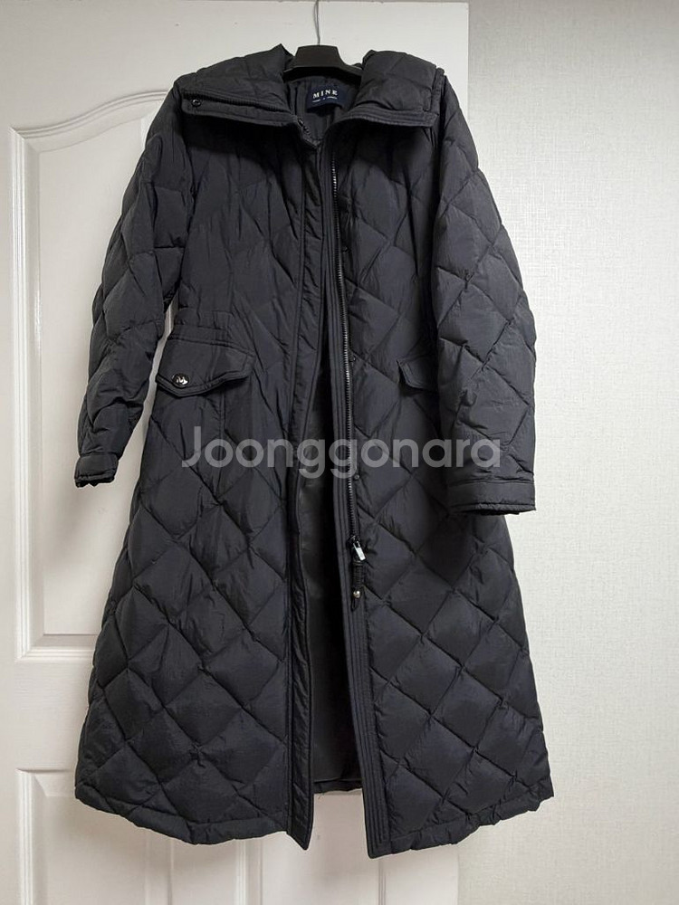 마인 퀼티드 구스 다운 점퍼--0