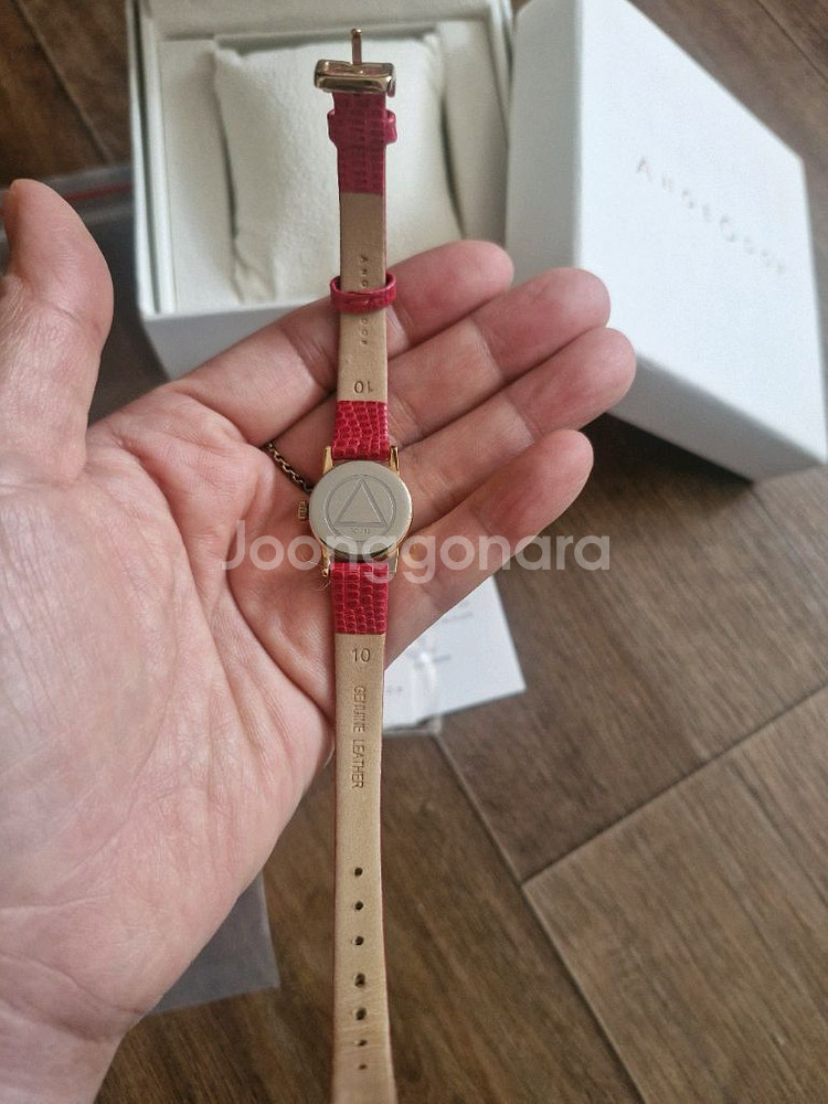 앙쥬오도르 가죽시계--2