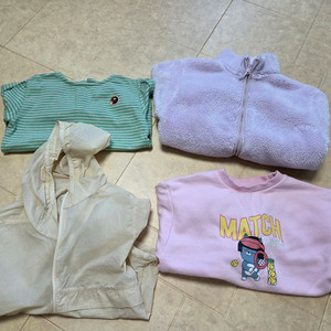 탑텐 키즈 후리스 티셔츠 외 120사이즈