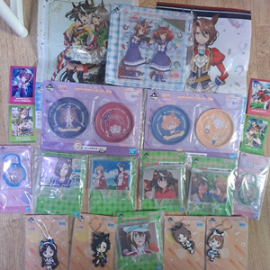 미개봉.제일복권 우마무스매 굿즈 일괄만 팝니다.