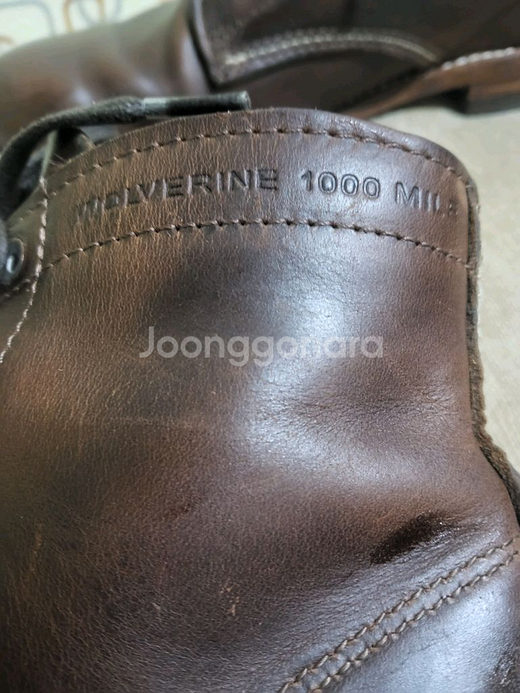 울버린1000마일 브라운 부츠 250~255사이즈--7
