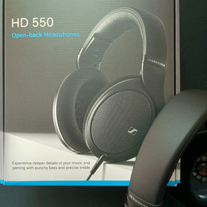 젠하이저 HD550 오픈형 유선 헤드폰