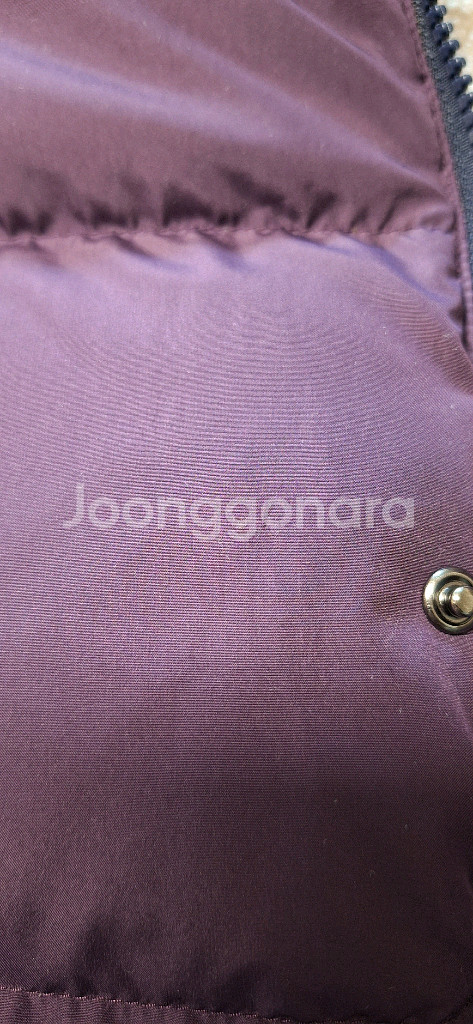 헤지스 양면 오리털점퍼(155Size)--7