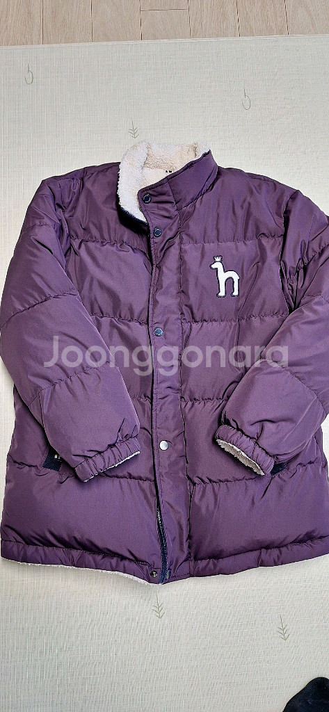 헤지스 양면 오리털점퍼(155Size)--10